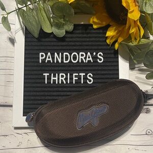 Maui Jim Textured Brown Sunglasses Case Preowned